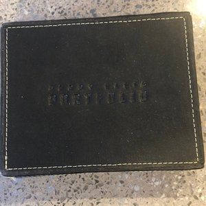 Perry Ellis Leather Wallet - New in Box